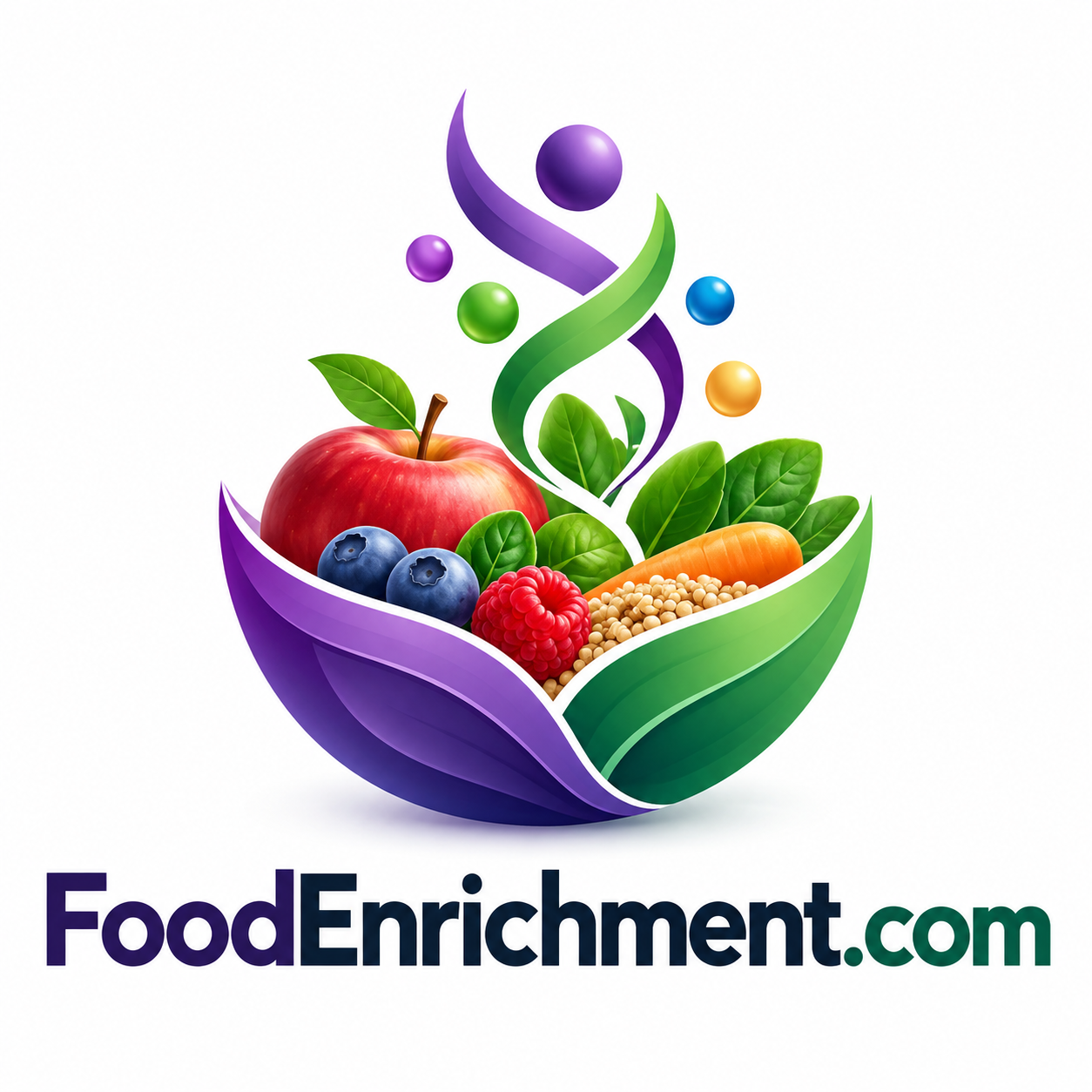 FoodEnrichment.com domain name artwork